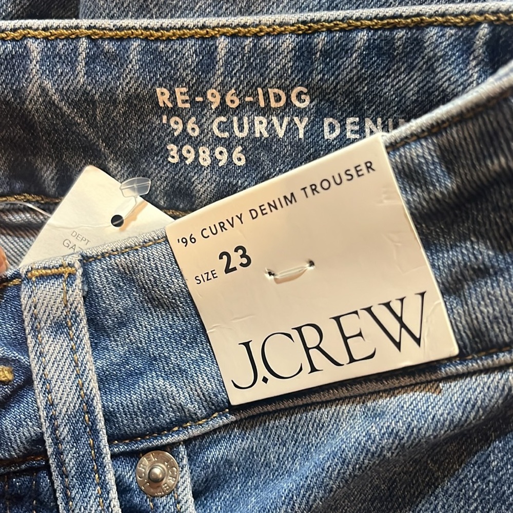 J.Crew Curvy denim trouser jean - Picture 11 of 12